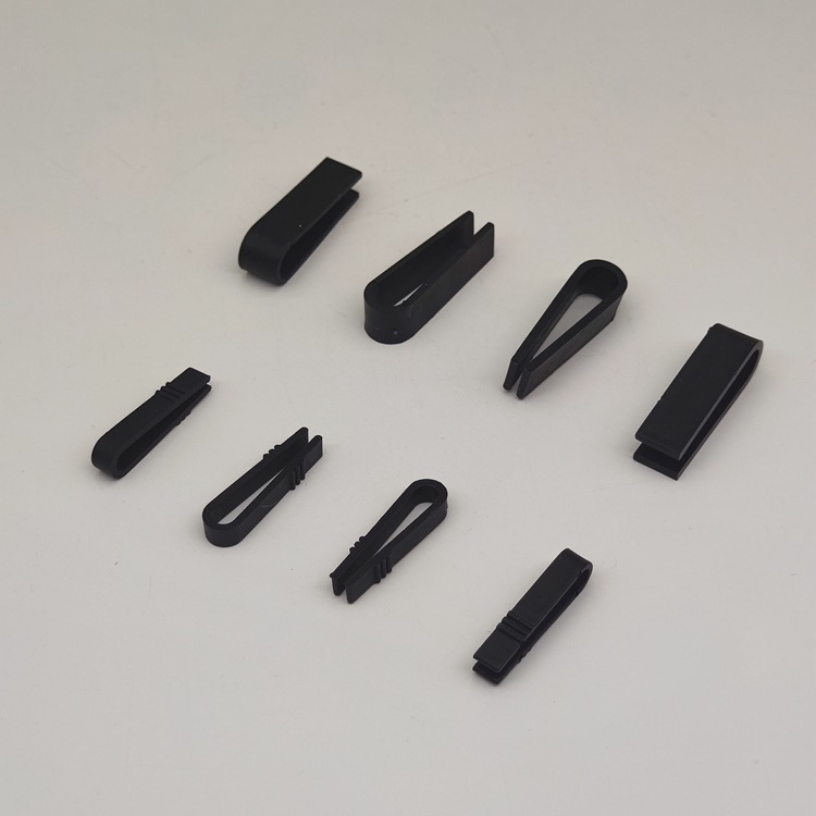 塑胶u型夹子玻璃板材6岁夹镜片包角防磕碰护角护边包边夹护角套