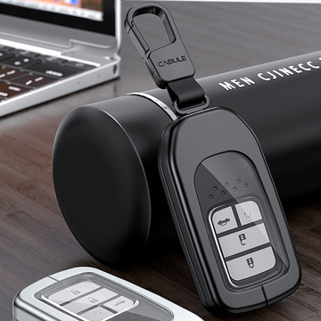 适用于本田钥匙包crvxrv雅阁冠道艾力绅思域本田汽车钥匙壳包扣套