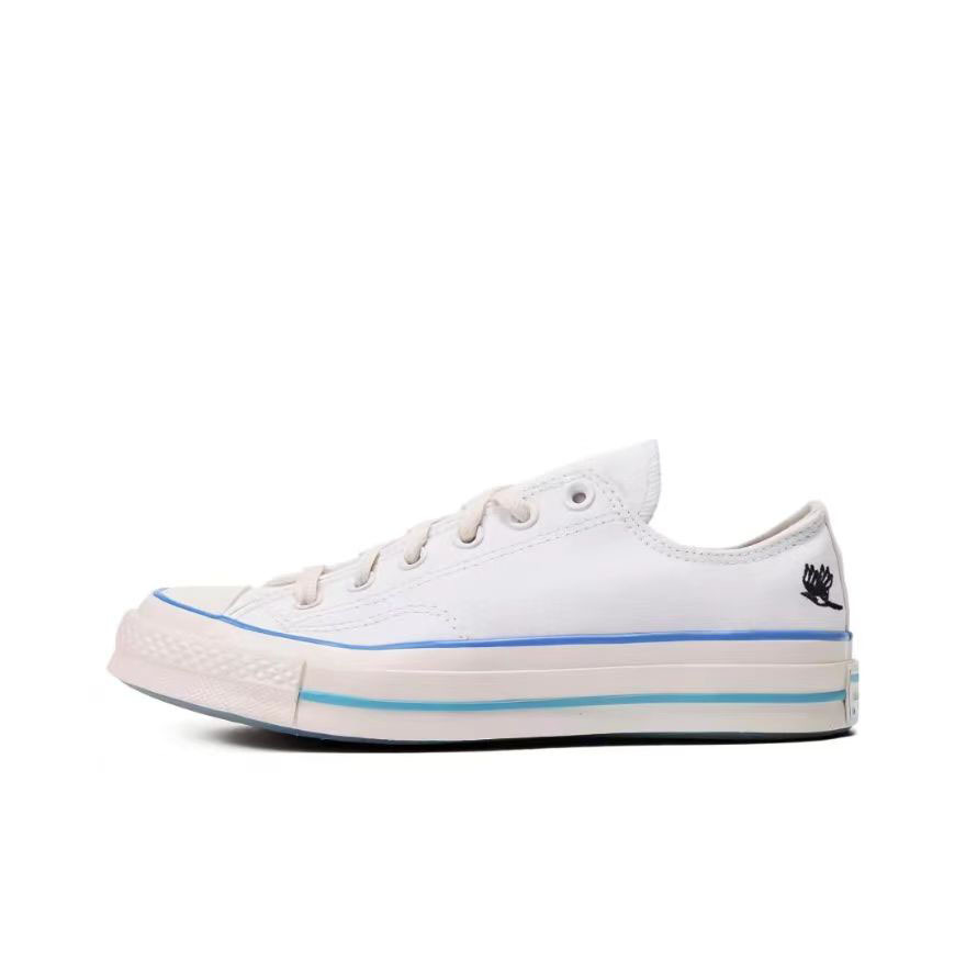 美奇匡威chuck taylor 70s 中国风喜鹊水晶底休闲帆布鞋a08698c