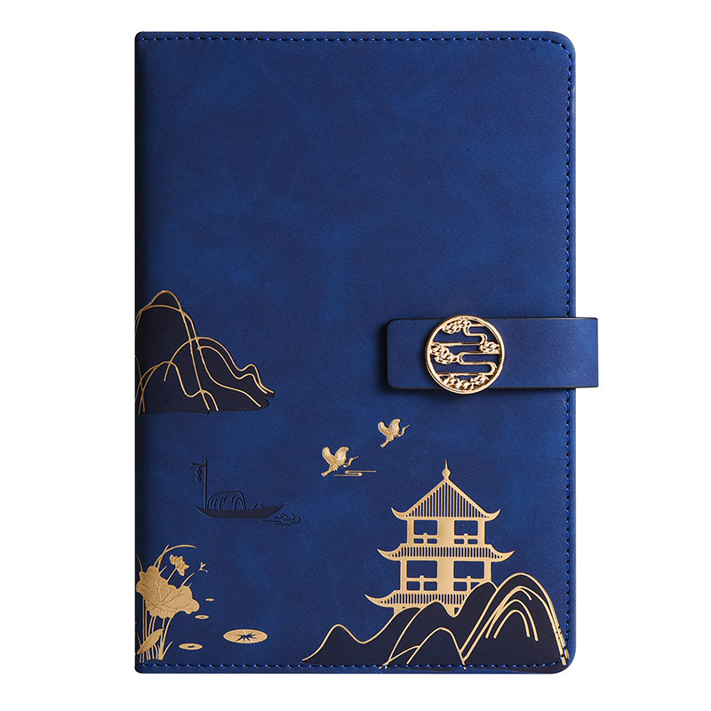 Imperial Palace National Fashion Cultural and Creative Business A5 Notebook Gift Set Good-looking Retro Exquisite Notepad Gift Wholesale