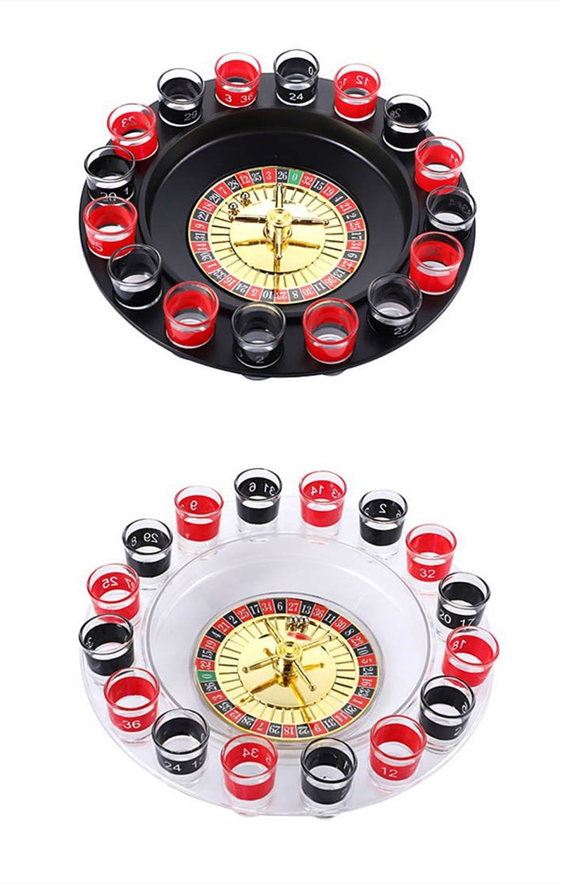 16杯幸运轮盘 娱乐转盘酒具 游戏转转乐酒吧用品 外贸热销精品