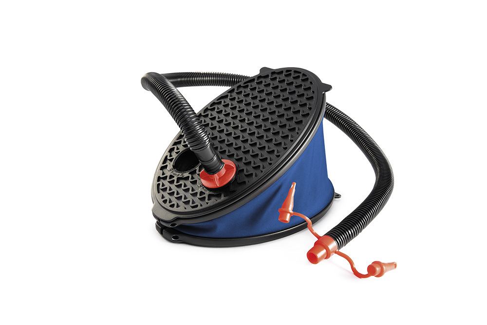 intex69611脚踏气泵脚踩式充气泵3l可快速充放气打气筒中号脚踏泵