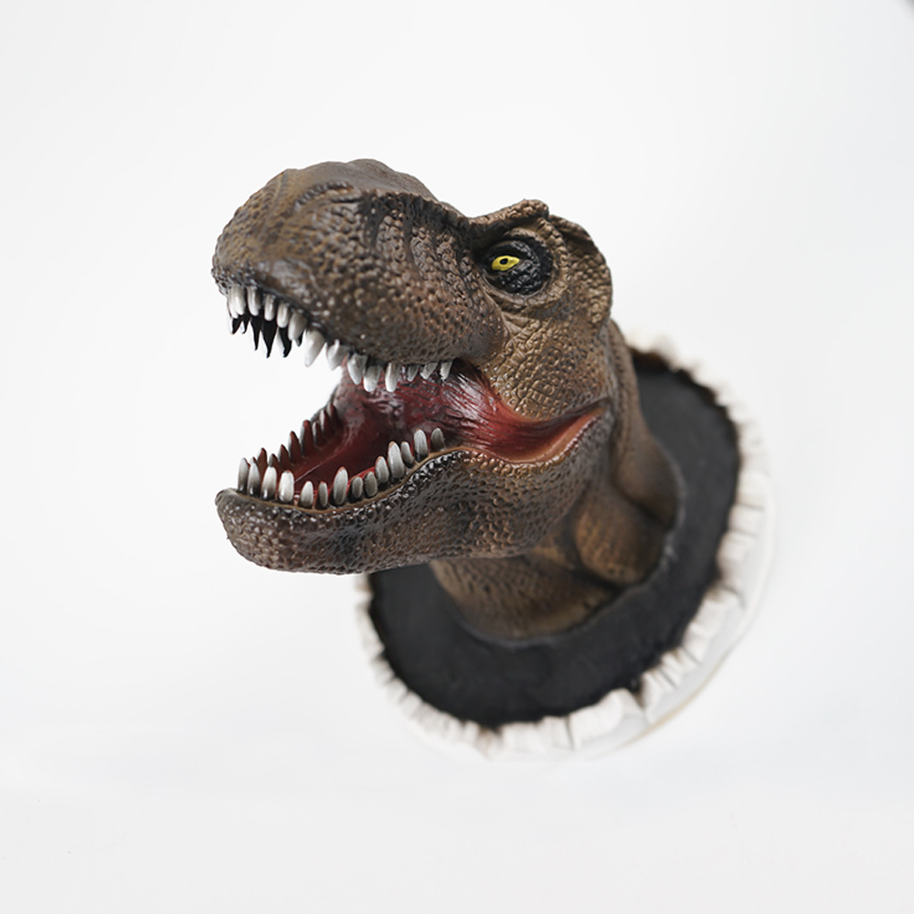 Independent Station Hot Style Tyrannosaurus Wall Pendant Latex Foam Funny Personality Living Room Bedroom Atmosphere Theme Dress up