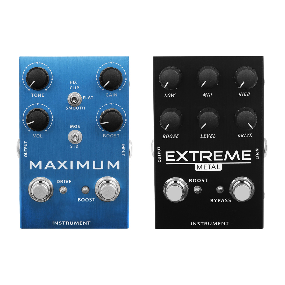 综合效果器失真过载单块效果器贝斯电吉他效果器户外演出乐器配件