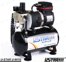 U-STAR 601G 优速达储气罐自动停机气泵 aircompressor 6L储气罐