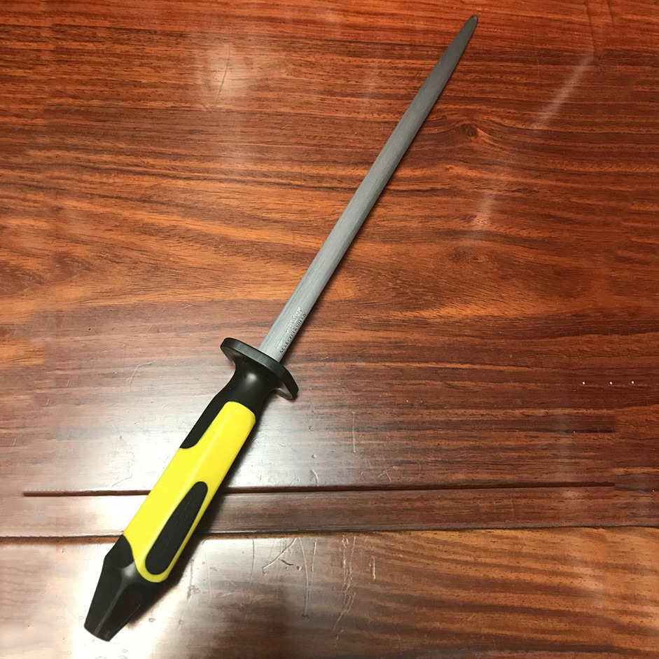 德国原装迪克dick磨刀棒中纹磨刀棍杠刀棍卖肉专业镍钛不锈钢磨棒