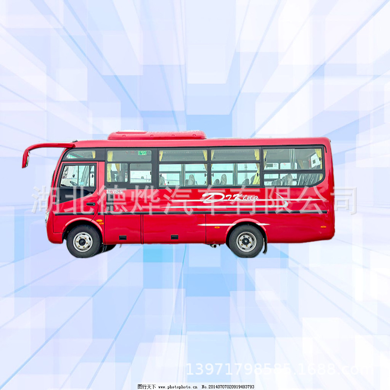 17座-19座客车 eq6608lt6d 东风超龙大巴车 城市巴士 电泳工艺