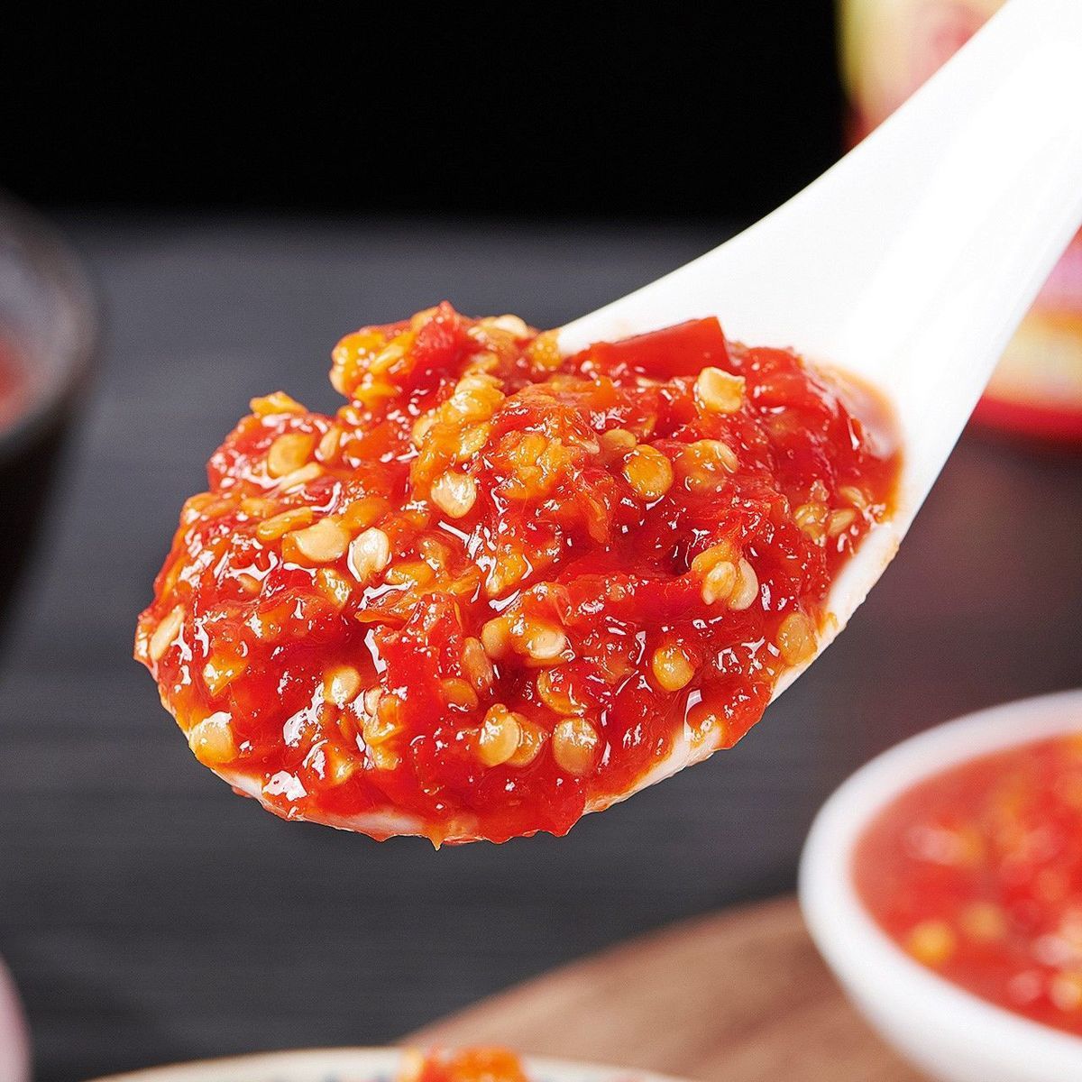 广西地道天等指天椒酱 蒜蓉辣椒酱香辣豆鼓酱瓶装拌面下饭调味酱