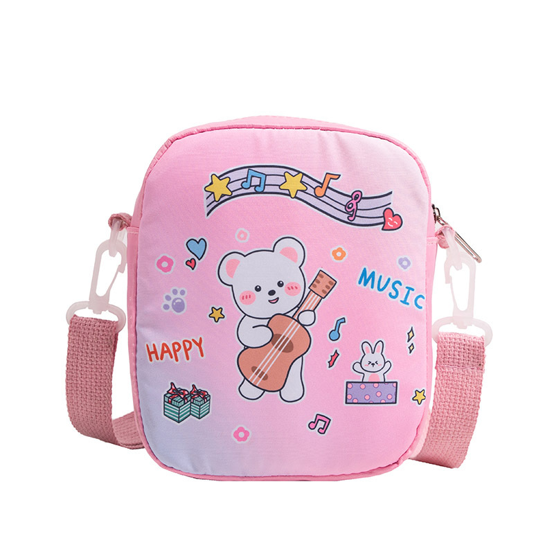 2023 New Children's Satchel Cute Cartoon Girls' Single-Shoulder Bag Spring and Summer Trendy Western Style Parent-Child Messenger Bag