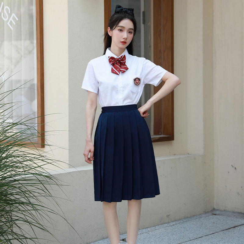 毕业班服套装合唱诗歌朗诵比赛演出服校服英伦学院风高中初中学生