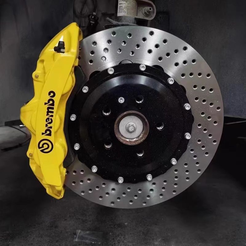 刹车卡钳改装升级布雷博brembo 18z f50 ct6 amg8 阿基波罗十活塞-阿