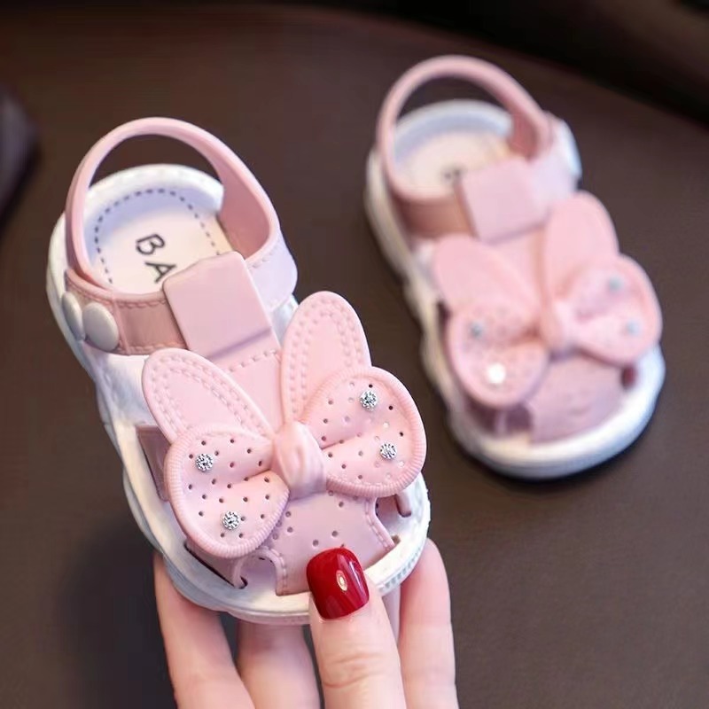 Home Children's Sandals Summer Boys and Girls Baby Baby and Infants Shoes Toddler Shoes Children's Plastic Closed Toe Sandals Wholesale