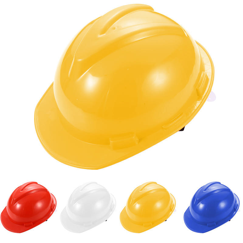 工地abs安全帽pe防尘帽防晒建筑劳保轻便v型头盔小v安全帽厂家