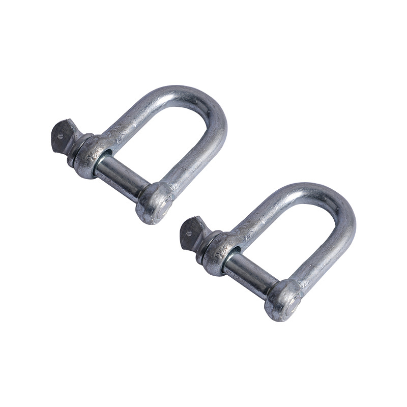 U-Shaped Umbrella String Clip Lifting Hardware Rigging Factory Wholesale Horseshoe-Shaped Japanese Marine Lifting Ring D-Type Shackle