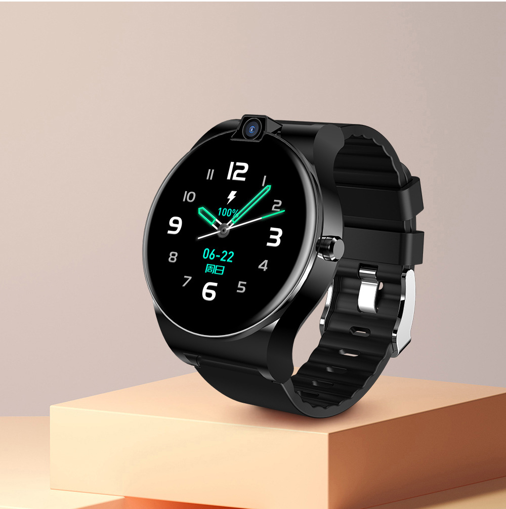 新款m8儿童智能手表插卡全网通定位拍照通话支付心率血压血氧监测