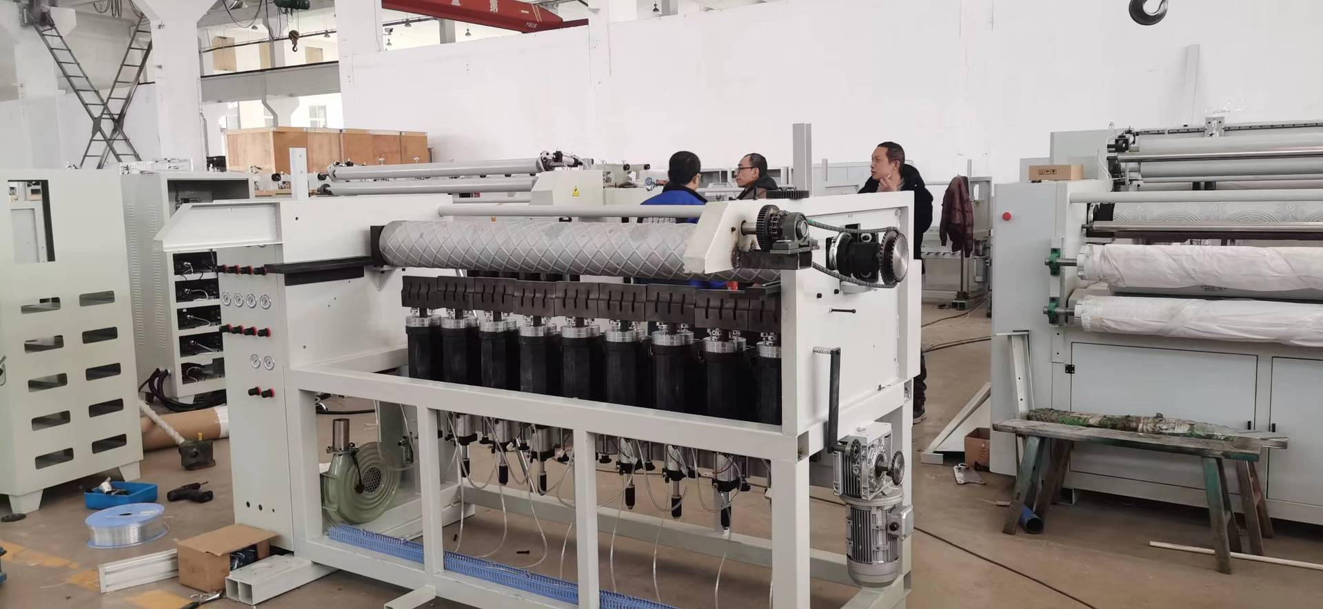 0成交0台长春防雨保温被绗缝机价格羊毛毡被引被机 新型大棚保温被