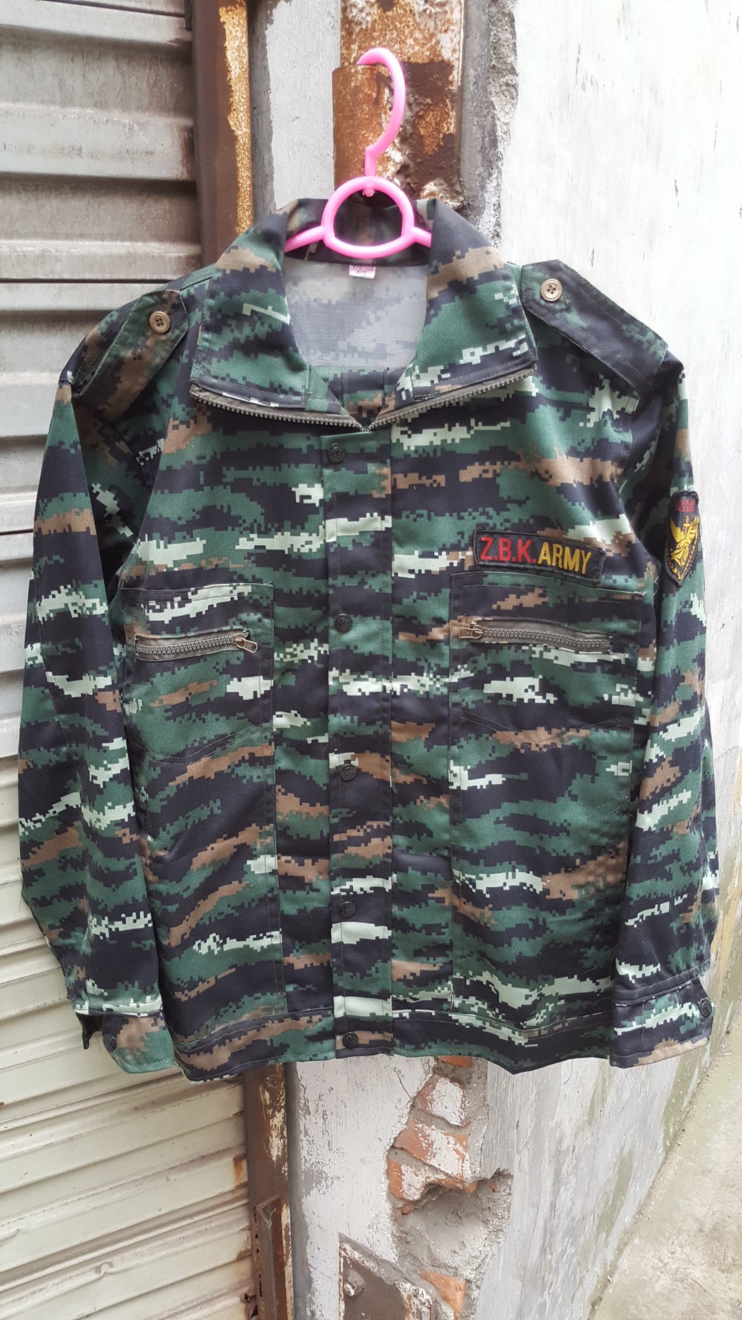 批发虎斑数码迷彩服丛林迷彩服学生军训服单位拓展训练服劳保服