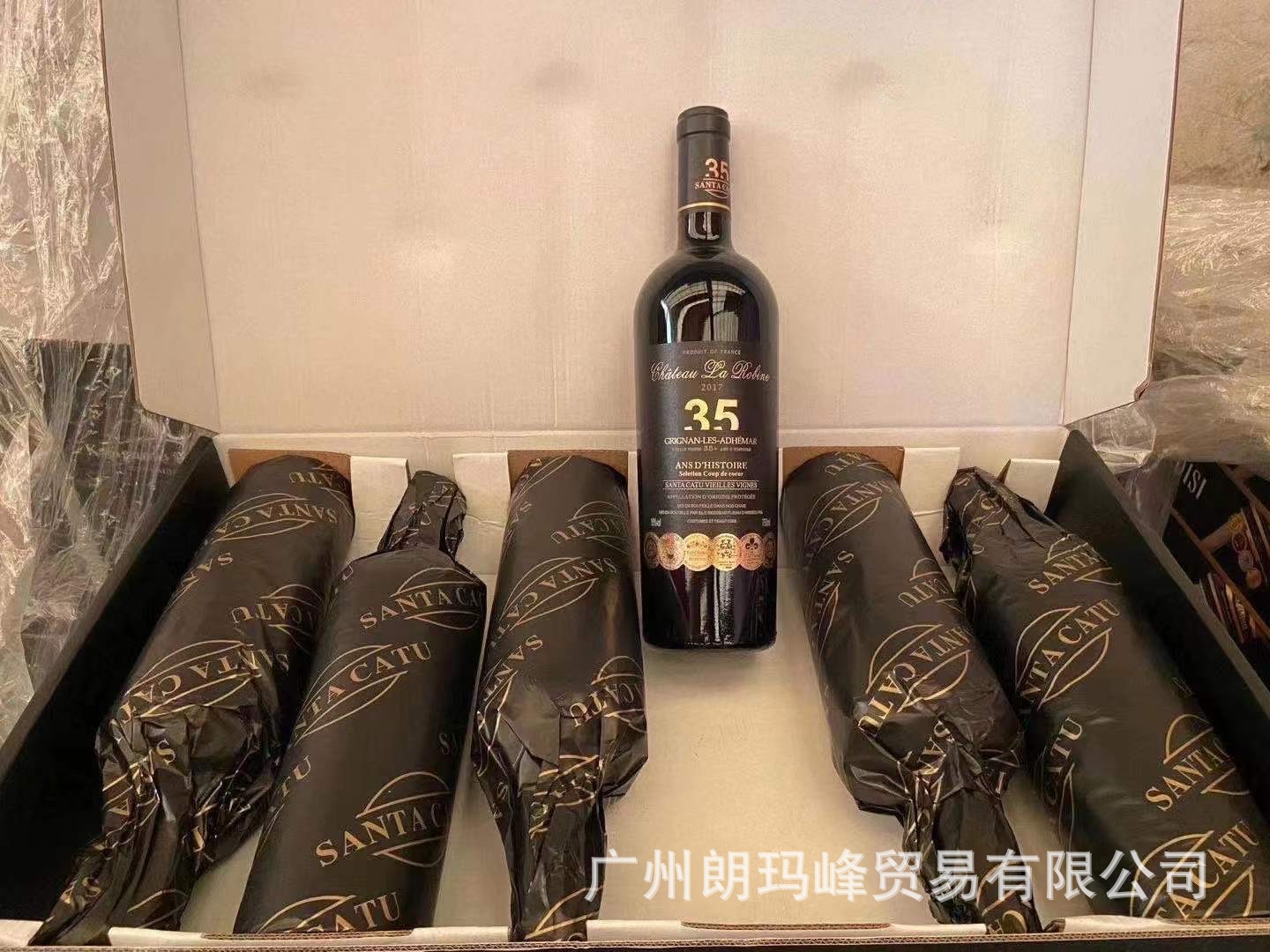 法国santa catu 圣卡图35年老藤干红葡萄酒