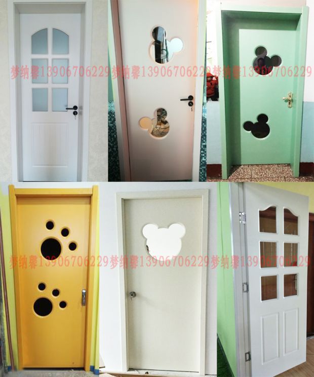 可爱卧室门