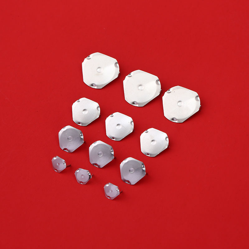 三角形锅仔片窝仔片dome弹片不锈钢按键开关轻触弹片