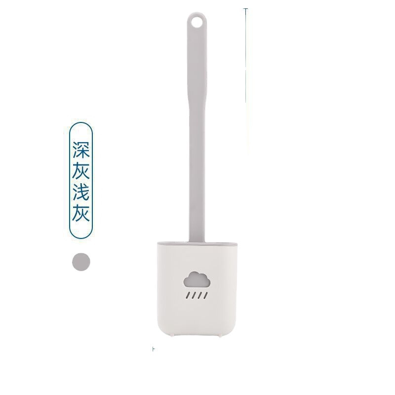 Toilet Brush No Dead Angle Toilet Silicone Brush Hanging Toilet Household Cleaning Brush Creative Toilet Cleaning Brush