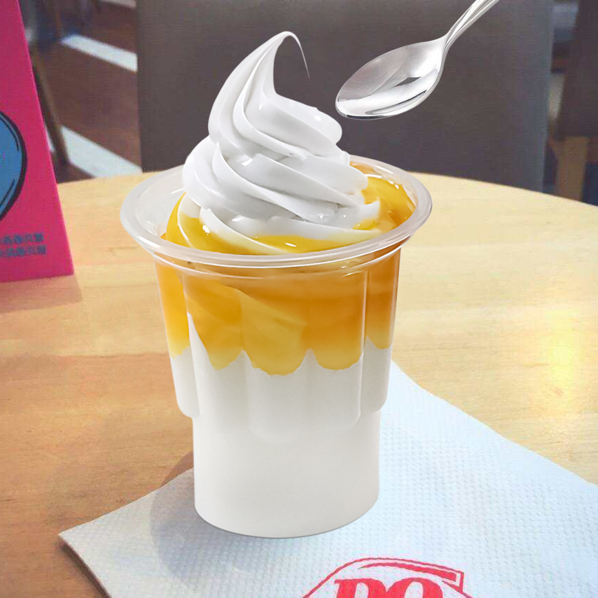 质优价廉圣代冰淇淋模型简约设计ice-sd 创意摄影布景家居摆饰好