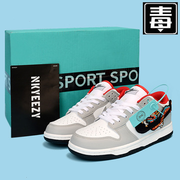 耐克官sb新款龙年白灰高版dunk黑白熊猫运动板鞋aj男女鞋莆田纯原