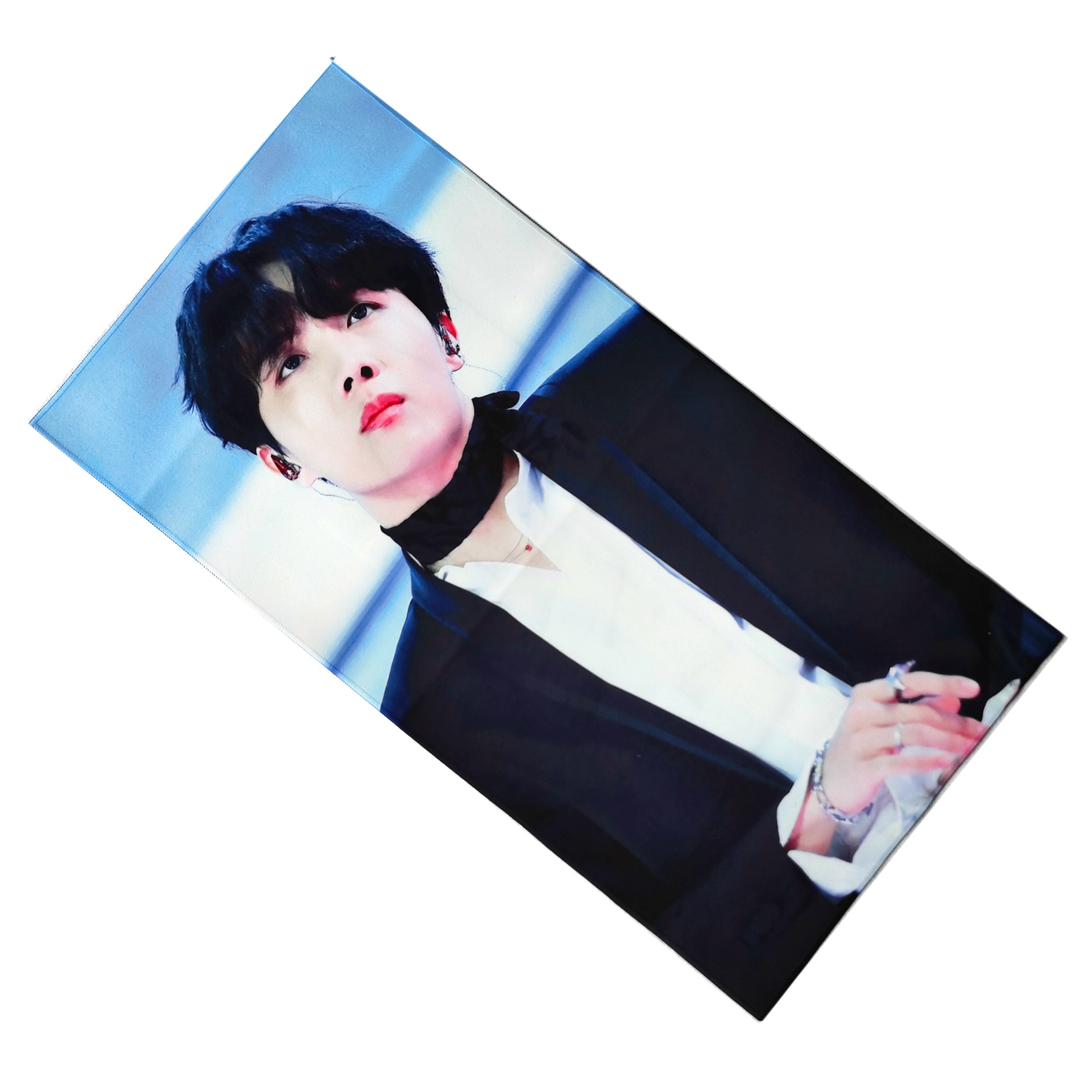 韩站应援手幅定制镭射反光手幅演唱会毛巾广告活动毛巾魔法手幅