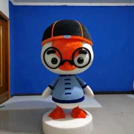 卡通人偶服 可穿行走套头玩偶服 动漫人物固定玩偶摆件表演道具服