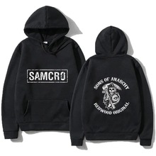 sam - sons of Anarchy混乱之子SAMCRO电视剧图形印花男式卫衣