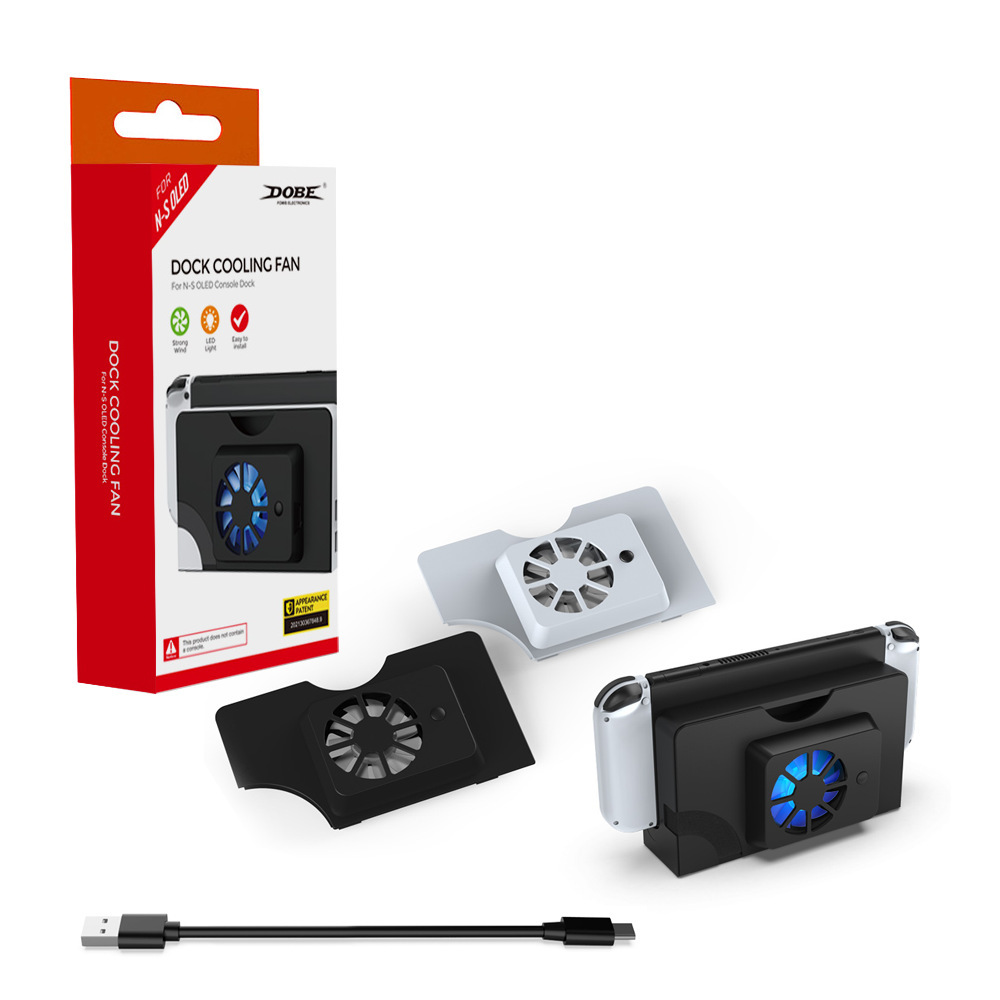 switch oled主机底座散热风扇switch oled风扇散热器tns-1136