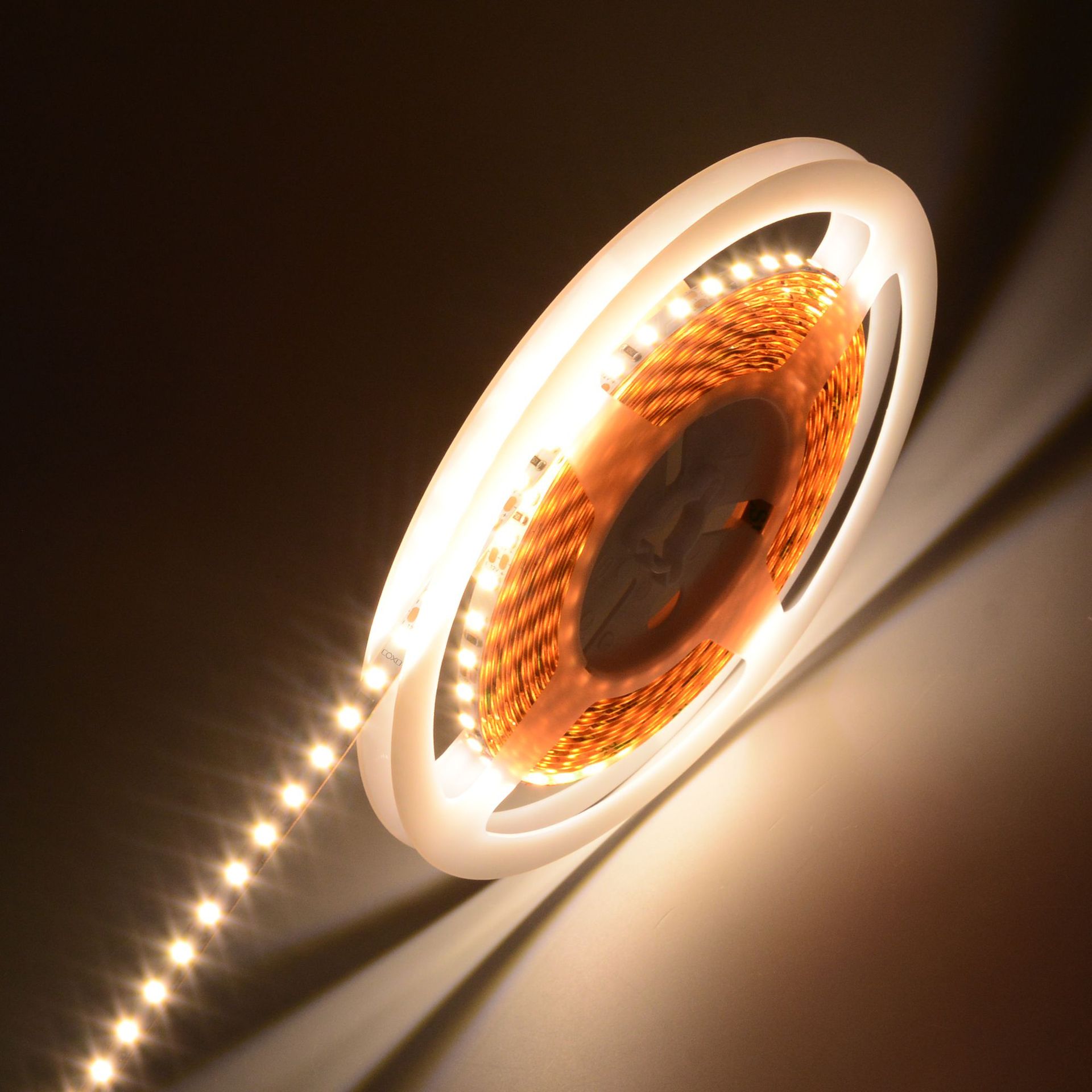 2835灯带120灯12v 24v高亮低功率贴片软灯条低压柔性led线条灯