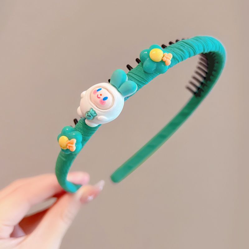 Children's Headband Shredded Hairpin Cute Girl Bunny Headband New Non-Slip Hairpin Baby Hair Fixer Bundle Headdress