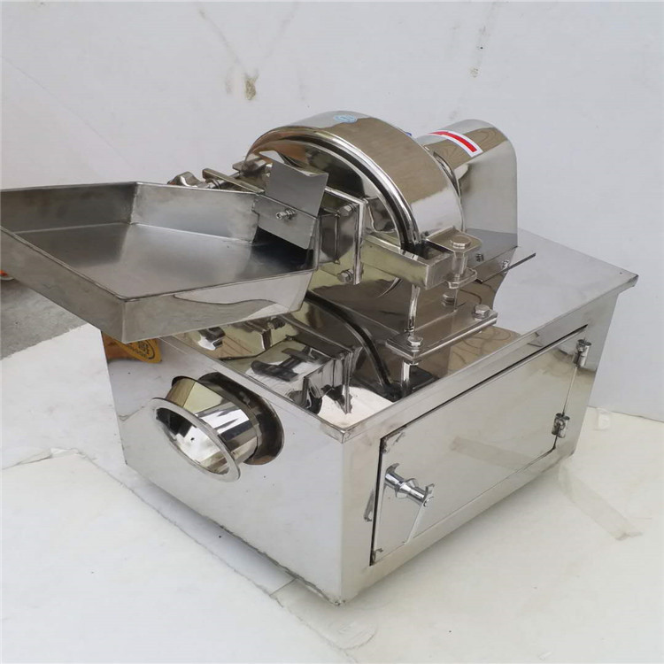 迈丁哥打艾绒机器 经久耐用艾草粉碎机连续粉碎