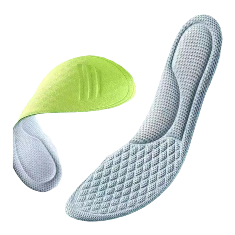 纳米防臭鞋垫吸汗留香型薄款透气运动减震男士女汗脚艾草除臭