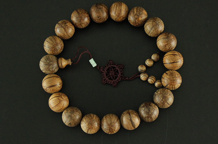 厂家供应 九龙藤六道木19颗手串 车挂纹路 佛珠手链手持念珠