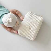 韩国ins妈咪包大容量尿布收纳包多功能绗缝外出尿不湿收纳袋