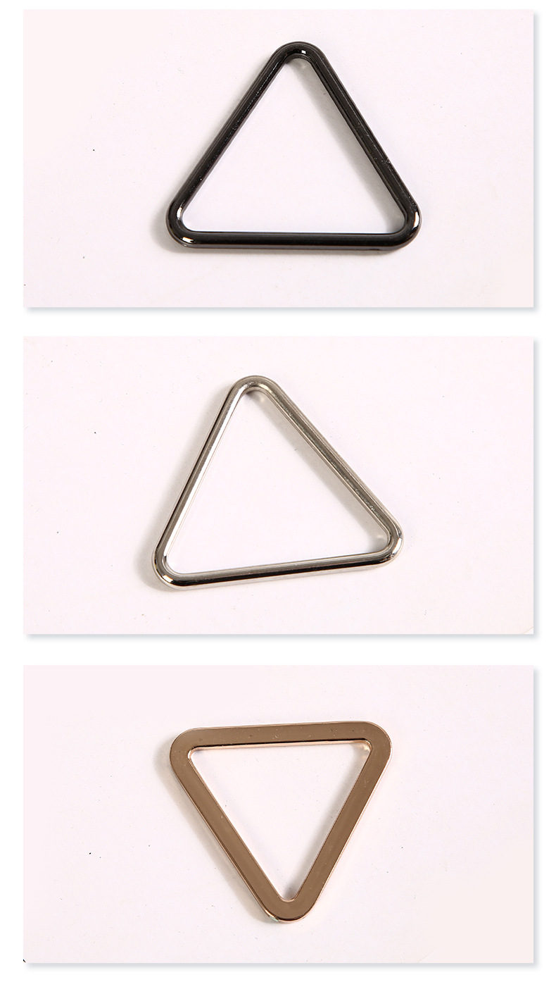 多款可选三角形金属扣子 服装服饰背包扣 装饰扣箱包五金