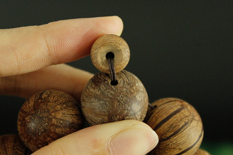 厂家供应 九龙藤六道木19颗手串 车挂纹路 佛珠手链手持念珠