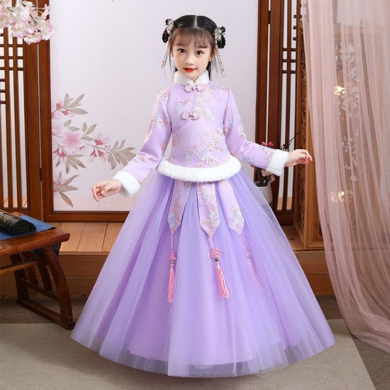 春秋冬唐装图片