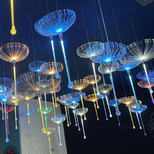 Jellyfish Light Waterproof Colorful Wedding Ceiling Light Cl