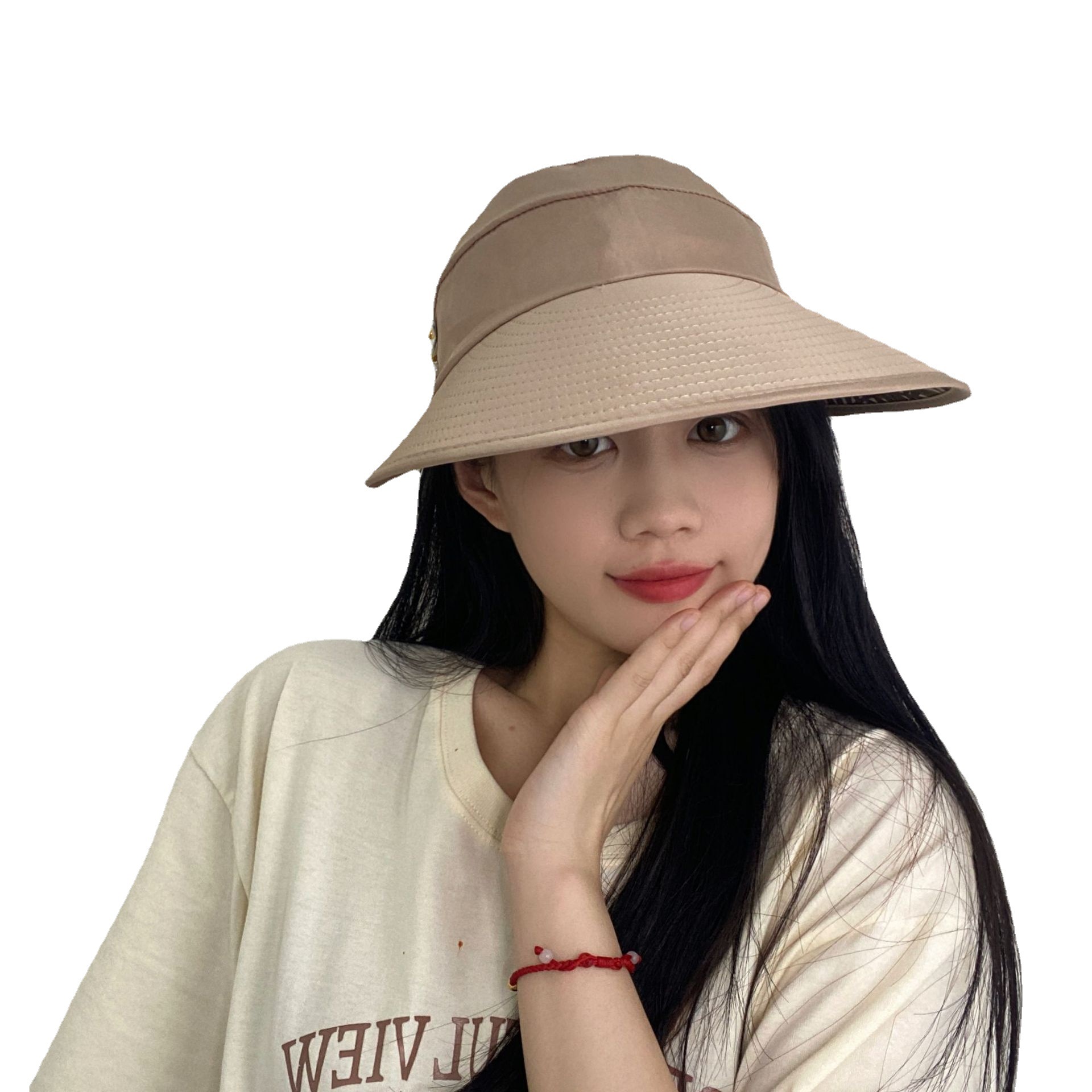 New Flower Hat Women's UV Protection Summer Outdoor Sun Hat Versatile Face-Looking Small Sun Hat Mask Wholesale