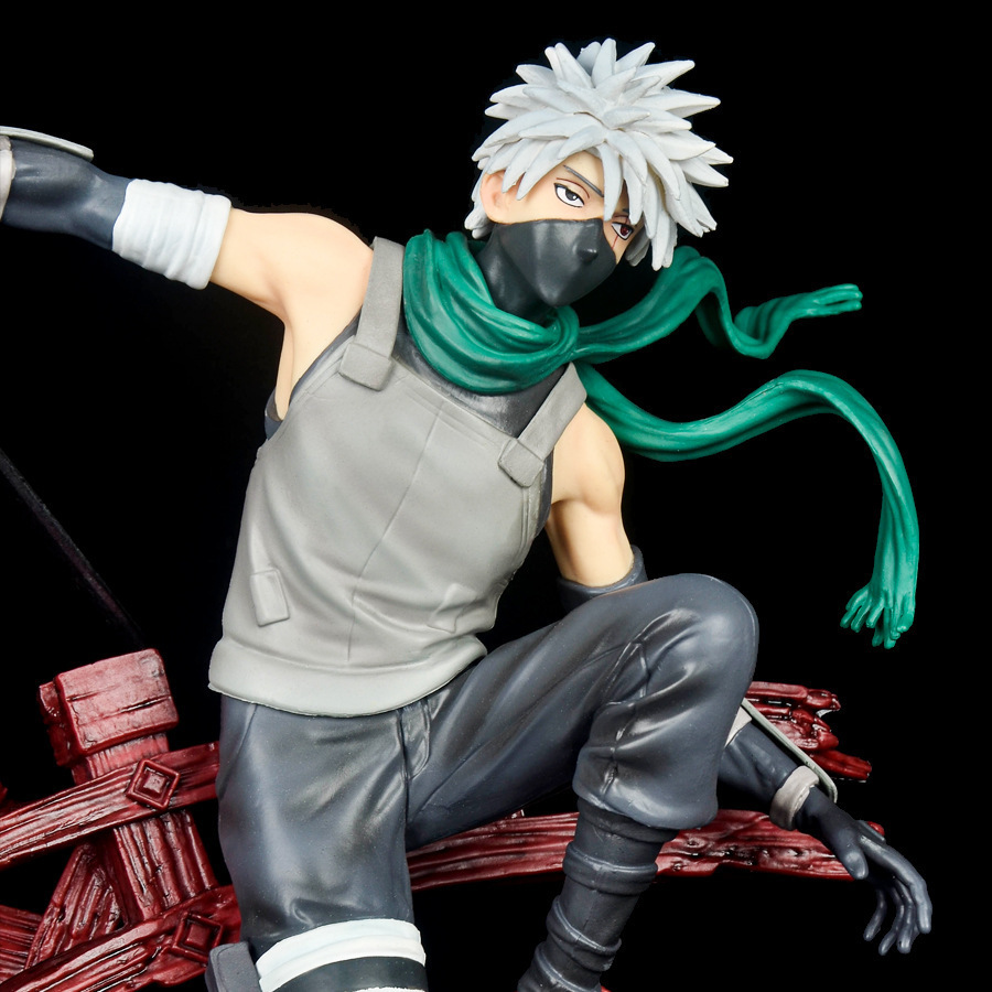 gk火影动漫 幕后暗部篇共鸣卡卡西 暗部卡卡西2代 手办雕像模型