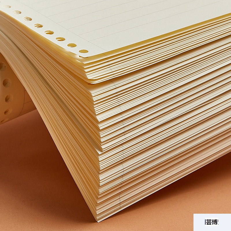 格子笔记本 大方格活页纸5横线活页本26孔笔记本子替芯5点阵方批