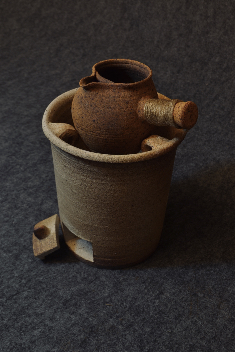 云南高原土陶烤茶茶具煮茶茶道烤茶炉