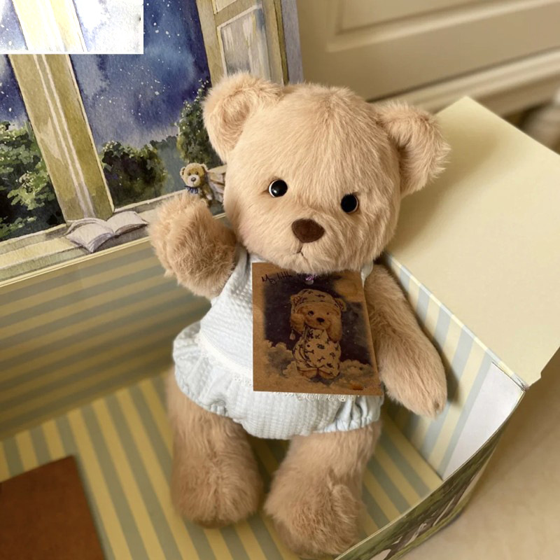 莉娜小熊teddybears玩具毛绒小公仔迷你泰迪熊手工玩偶精致礼物