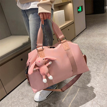 短途旅行包女手提单肩斜挎韩版时尚大容量行李包男出差旅游旅行袋