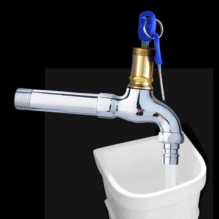 户外带锁水龙头4分室外拖把池加长洗衣机龙头-阿里巴巴