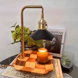 无火香薰融蜡灯复古融烛灯可定时床头台灯无烟温馨香氛融蜡灯礼物