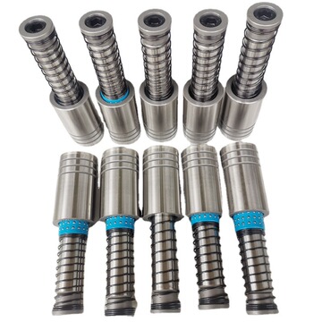 srp滚珠导柱导套精密滑动滚动导柱铜套塑套铝套18 20 22 25 28 32